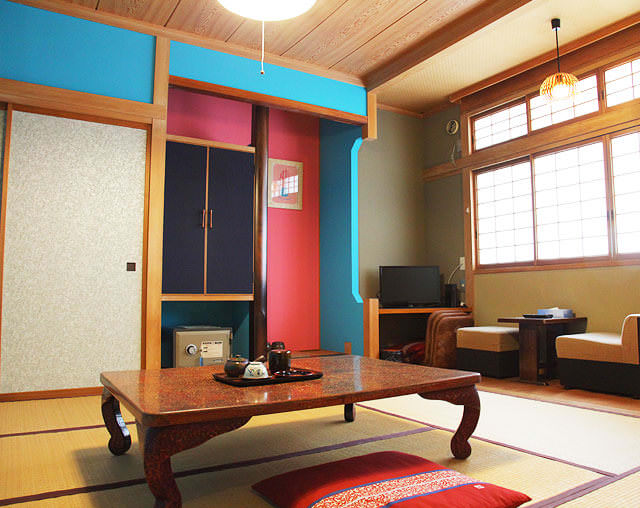 Tatami mat room for 4 guests